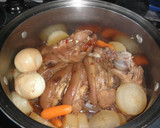 肉付き豚足と大根の中華風煮込み作り方4写真