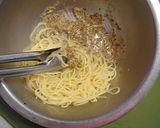 簡単！あえるだけ！粒マスタードパスタ作り方4写真