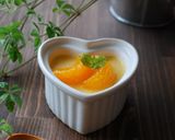 簡単おいし♪ミカン缶のヨーグルトムース♪作り方5写真