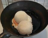 大葉と卵だけ☆大葉たっぷりチャーハン作り方3写真