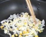 とうもろこしと玉ねぎのもちもち焼き作り方4写真