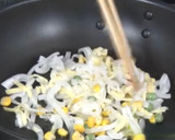 とうもろこしと玉ねぎのもちもち焼き作り方4写真