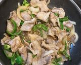 豚バラピーマン生姜焼き作り方7写真