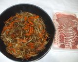 きんぴらごぼう肉巻き♪リメイク簡単レシピ作り方1写真