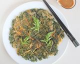 そば粉のキムチチヂミ作り方10写真