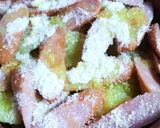ポテトとウインナーのトースター焼き★作り方4写真