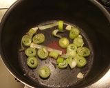 青梗菜と長ねぎの中華炒め作り方2写真