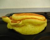 HMで✿むっちり腹割れホットケーキ✿作り方7写真