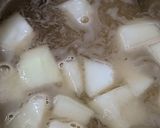 あっさり簡単に♪冬瓜の和風スープ❣溶き卵入り〜作り方3写真