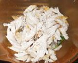 しめじと鶏肉のマヨネーズあえ作り方3写真