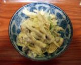 しめじと鶏肉のマヨネーズあえ作り方5写真