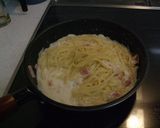 濃厚チーズ♡キムチクリームパスタ作り方3写真