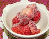 簡単クリーミー♪　イチゴアイス作り方1写真