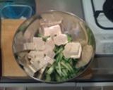 豆腐ときゅうりの梅ごまサラダ作り方2写真