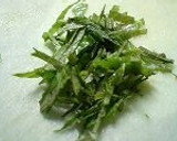 魚の塩焼きには…　なんちゃって♫たで酢作り方5写真