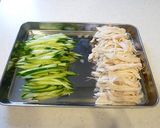 蒸し鶏のサラダ～ゴマ風味～作り方1写真