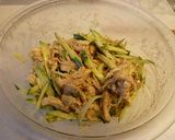 蒸し鶏のサラダ～ゴマ風味～作り方3写真