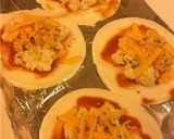 ☆餃子の皮deポテサラピザ☆作り方1写真