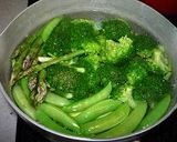 緑の野菜パルメザン風味作り方2写真