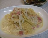 濃厚チーズ♡キムチクリームパスタ作り方7写真