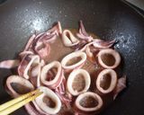 イカのトマトソースパスタ♪作り方3写真