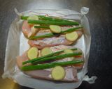 胸肉の蒸し鶏☆サルサ風夏野菜ソース作り方2写真