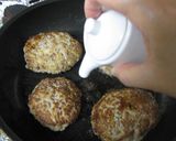 もっちりハンバーグのタルタルアボガド添え作り方5写真
