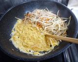 もやしと三つ葉のカンタン卵炒め作り方4写真