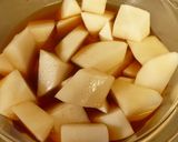 お弁当に入れる　大根の煮もの作り方1写真