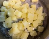 バジルソースだけでコロコロじゃがいもつけ合わせ作り方3写真