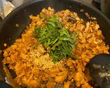 青紫蘇の鶏そぼろ丼作り方3写真