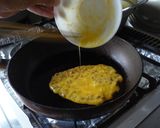 納豆入り☆卵焼き作り方3写真