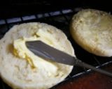 ブランチに「御膳がえしのチーズトースト」作り方1写真