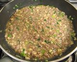 きのこたっぷり♪中華風ひき肉あんかけ丼作り方7写真
