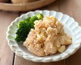 レンジで簡単♪新じゃが芋と明太子のサラダ作り方4写真