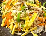 残った素麺で彩り五目麺作り方5写真