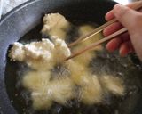 甘辛ごま酢あん♪の鶏ムネ唐揚げ作り方4写真