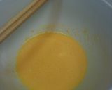 鶏を酒蒸してカルボナーラ的ソースをかけた作り方6写真
