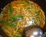 ♡焼肉屋風～手軽に本格カルビスープ♡作り方5写真