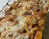 キムチオイマヨうどんのチーズ焼き=m=♪作り方3写真