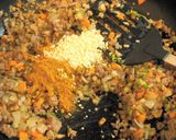 1日分の野菜to新ゴボウでキーマカレー♪作り方5写真
