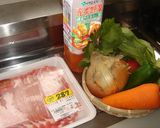 充実野菜の豚ﾐﾝﾊﾟﾜｰ☆作り方1写真