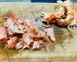 赤海老のスープ🦐作り方5写真
