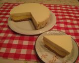 レア＆ベイクド★二層のチーズケーキ作り方16写真