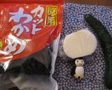 キュウリとわかめと玉葱のサッパリ酢の物作り方1写真