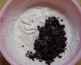 チョコクッキー入りアイスクリーム作り方4写真