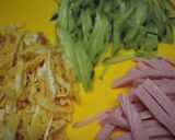 簡単★冷やし中華　サラダ仕立て作り方1写真