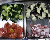夏野菜で★簡単ゴロゴロサラダ作り方1写真