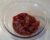 ★我が家のまぐろ漬丼★作り方1写真