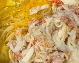 柚子香る活毛蟹の冷製蟹味噌クリームパスタ作り方15写真